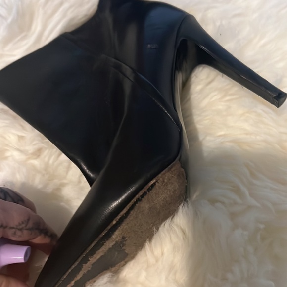 Used leather booties - Picture 2 of 2